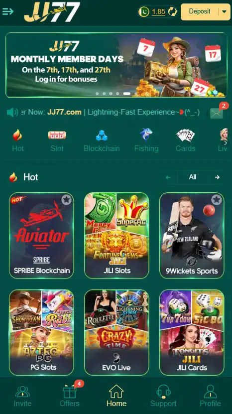 JJ77 Game APK