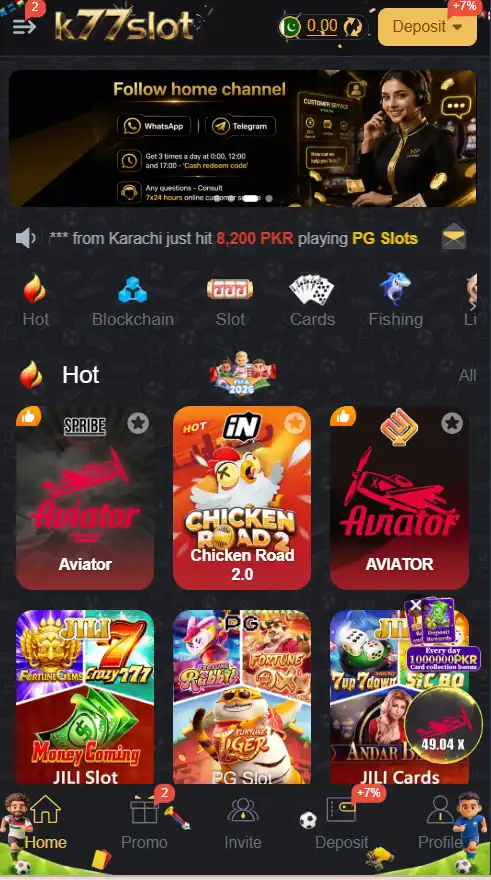 K77 Slot Game