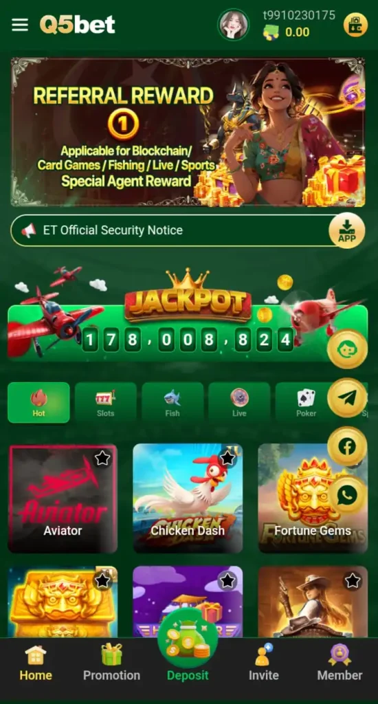 Q5 Bet Game Download