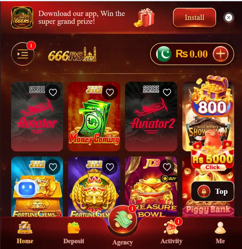 RS666 Game APK