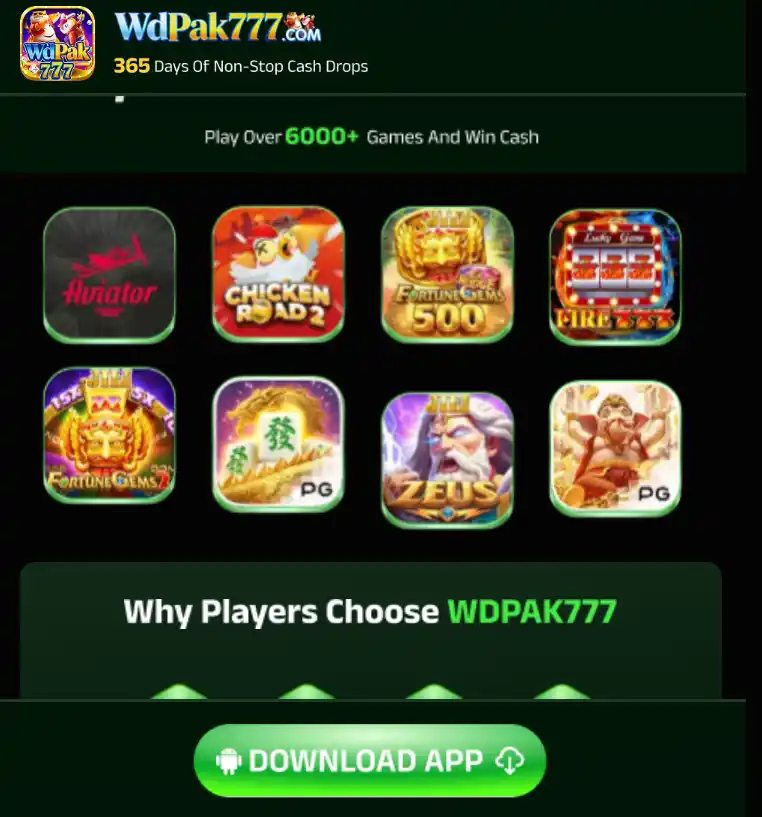 WDPak777 Game
