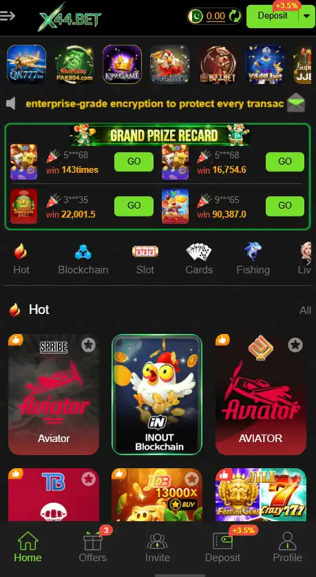 X44Bet Game App